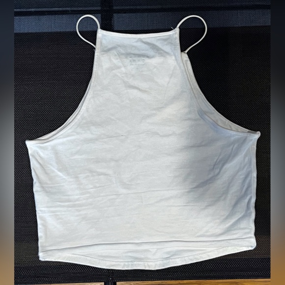 Aeropostale Seriously Soft Halter Bungee Crop Top, Size: Small(S) - Picture 4 of 5